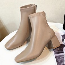 어바웃슈 여성용 스퀘어 토 앵클부츠 TSP1136 패션의류/잡화/여성패션 반품 최저가 19,900원