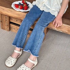 Arbe 여아용 스윗 세미 부츠컷 데님팬츠 패션의류/잡화/유아동패션 반품 최저가 12,310원