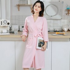 피어니스트 여성용 커플 사계절 나이트 와플 가운 패션의류/잡화/속옷/잠옷 반품 최저가 5,330원