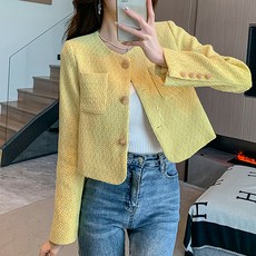 어썸풀 여성용 매크리 캐주얼 숏 자켓 A24FJK080813 패션의류/잡화/여성패션 반품 최저가 18,200원