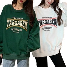 피어니스트 레터링 울트라 루즈핏 맨투맨 2종 세트 패션의류/잡화/여성패션 반품 최저가 7,090원