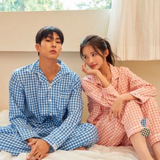 도씨 실크핏 멜로우 커플 잠옷 2세트 패션의류/잡화/속옷/잠옷 반품 최저가 16,680원