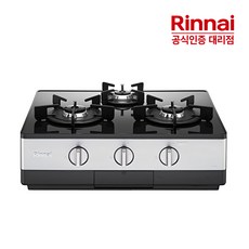 린나이 스마트플러스센서 3구 가스레인지 RT-6700 LNG 도시가스 가전디지털/주방가전 반품 최저가 205,760원