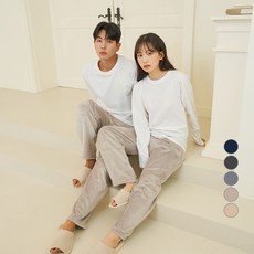 도씨 솔리드 커플 잠옷 바지 2P 패션의류/잡화/속옷/잠옷 반품 최저가 15,210원