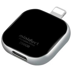 미니덕트 에어포켓 외장메모리 라이트닝타입 mi2000DT, 1개, 256GB 가전디지털/저장장치 반품 최저가 51,190원