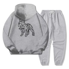 일루소 남녀공용 소프트 특양면 블랙도그 후드티 밑밴딩 조거 트레이닝복 상하의 세트 패션의류/잡화/남성패션 반품 최저가 45,800원