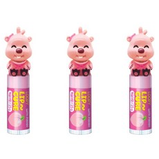 케이엠제약 뽀로로 루피 피규어 립밤 2.5g, 복숭아향, 3개 뷰티/어린이화장품 반품 최저가 11,400원