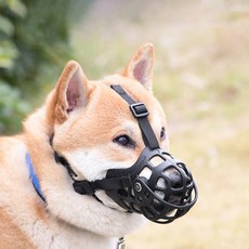 파스텔펫 반려동물 튼튼 조절 입마개 L, 블랙, 1개 반려동물용품/강아지 용품 반품 최저가 10,020원