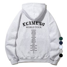 엘리메노 남녀공용 EL 투어리스 쭈리 후드티셔츠 ELH0369 패션의류/잡화/남녀 공용 의류 반품 최저가 21,030원