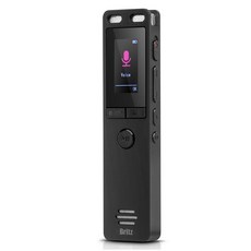 브리츠 디지털 보이스 레코더, BZ-VR2000, 블랙 가전디지털/1인방송 전문관 반품 최저가 71,340원