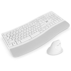 지클릭커 오피스프로 에르고M EMK100 손목을위한 인체공학 무소음 키보드 마우스, 화이트 가전디지털/키보드/마우스 반품 최저가 25,320원