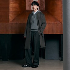 마인드브릿지 남성용 COUTURE 데님라이크 와이드 원턱 오버핏 팬츠 MYPT7181 패션의류/잡화/남녀 공용 의류 반품 최저가 53,940원