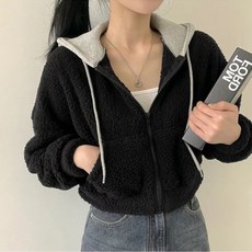 피어니스트 그레이 후드 배색 집업 패션의류/잡화/여성패션 반품 최저가 6,970원