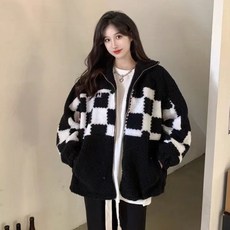 피어니스트 체스 아우터 박시핏 집업 패션의류/잡화/여성패션 반품 최저가 8,870원