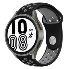 루아러블 갤럭시워치 호환 스포츠 펀치 리버스 실리콘 스트랩, 블랙 + 그레이 가전디지털/스마트워치/밴드 반품 최저가 8,090원