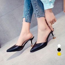 홀리버니 여성용 럽힐8315 뮬슬리퍼 8cm 패션의류/잡화/여성패션 반품 최저가 14,060원