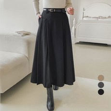 아피나르 여성용 A라인 피치가공 투핀턱 하프밴딩 스커트 패션의류/잡화/여성패션 반품 최저가 8,950원