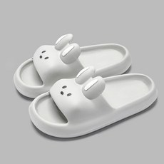 도림 말랑말랑 토끼 EVA 미끄럼방지 실내 쿠션 슬리퍼 패션의류/잡화/여성패션 반품 최저가 8,800원