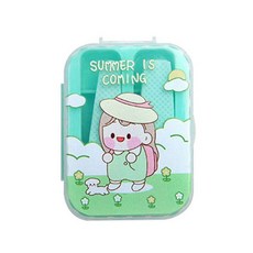 굿에스더 캐릭터 휴대용 손톱깎이 2종 + 케이스, 그린소녀, 1세트 뷰티/네일 반품 최저가 3,910원