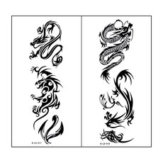 파티복닷컴 레터링타투 세트, B-LD017, B-LD018, 1세트 undefined/undefined 반품 최저가 980원