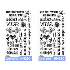 파티복닷컴 중형 타투스티커, 2개, HM290 뷰티/메이크업 반품 최저가 2,170원