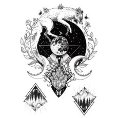 달모아 레터링 헤나 문신 타투 스티커, AE 40, 2개 뷰티/메이크업 반품 최저가 7,200원