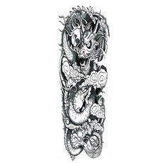 라크 타투 스티커 H047, 드래곤A, 1개 뷰티/메이크업 반품 최저가 2,690원