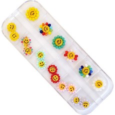 스마일 파츠세트 KN-P1026, 혼합색상, 1개 뷰티/네일 반품 최저가 7,460원