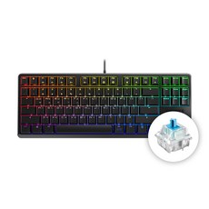 CHERRY 체리 키보드 3000S RGB TKL 기계식 유선 텐키리스 키보드 (4종 축 선택) / 공식 판매점, 청축, G80-3831-청축, 블랙 가전디지털/키보드/마우스 반품 최저가 73,660원