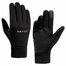 레보크 스마트 터치 논슬립 기모 스포츠 장갑, 블랙, 1개 패션의류/잡화/남성패션 반품 최저가 6,270원