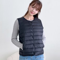 라라온 여성용 초경량 버튼 패딩 조끼 TSP1478 패션의류/잡화/여성패션 반품 최저가 16,900원