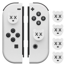 호후 닌텐도 스위치 조이콘 아날로그 스틱 커버 OLED 라이트 호환, S-18, 4개 가전디지털/게임 반품 최저가 3,650원