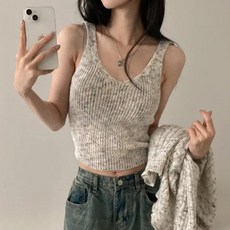 비비에모 여성용 블렌 니트 나시 + 가디건 세트 08668 패션의류/잡화/여성패션 반품 최저가 12,760원