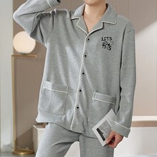 스타일컨택트 남성용 긴팔 상의 + 하의 잠옷 세트 SP-8112 패션의류/잡화/속옷/잠옷 반품 최저가 12,420원