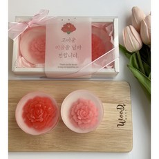 꽃집 생화향 카네이션비누 핑크+코랄, 180g, 2개입 뷰티/클렌징/필링 반품 최저가 19,000원