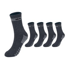 네파 남성용 엑티브 쿠션 등산 중목 양말 5족 세트 NPCAVMDL, 그레이(NPCAVMDL-GR5), 1세트 스포츠/레저/등산/아웃도어 반품 최저가 15,640원