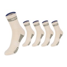 네파 남성용 엑티브 쿠션 등산 중목 양말 5족 세트 NPCAVMDL, 베이지카키(NPCAVMDL-BE/KH5), 1세트 스포츠/레저/등산/아웃도어 반품 최저가 12,510원