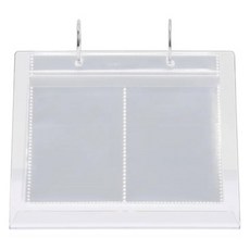 카카스 스탠드형 스티커북 + 속지 17p + 고리 2p 세트 KN-A4086, 1세트, 클리어 뷰티/네일 반품 최저가 4,260원