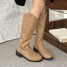라블 통 큰 웨스턴 스타일 PU버전 롱부츠 패션의류/잡화/여성패션 반품 최저가 19,600원