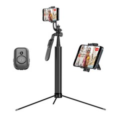 TOKQI 강철 알루미늄 합금 오리지널 스마트폰 셀카봉 & 삼각대 190cm, 무광 블랙, 1개, C11 가전디지털/휴대폰 액세서리 반품 최저가 24,610원