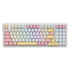 앱코 3모드 노이즈리스 유무선 가스켓 기계식 키보드, 피치, AK94BT, 저소음 피치축 가전디지털/키보드/마우스 반품 최저가 59,200원