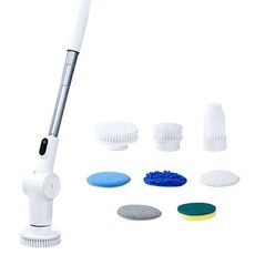 보아르 파워스핀 무선 욕실 청소기, 화이트, VCVC-010WH 가전디지털/청소기 반품 최저가 41,950원