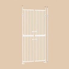 키워보리 반려동물 넘사벽 키높이 안전문 2번, 화이트, 1개 반려동물용품/강아지 용품 반품 최저가 145,000원