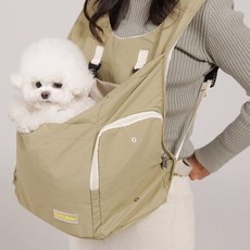밍글펫 편한개 프론트백, 카키, 1개 반려동물용품/펫티켓 산책용품 반품 최저가 60,500원