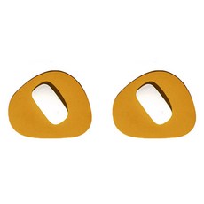 앞날창창 조약돌 모양 마우스 패드, 머스타드, 2개 가전디지털/키보드/마우스 반품 최저가 6,860원