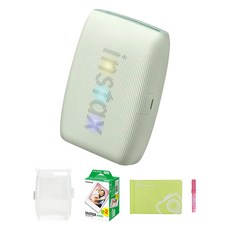 인스탁스 포토프린터 + 미니필름 20p + 투명 케이스 + 오리진 미니앨범 + 미피펜 세트, 미니링크3, 세이지 그린(포토프린터), 랜덤발송(미니앨범, 미피펜) 가전디지털/프린터/복합기 반품 최저가 168,470원