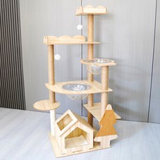 고양이 하우스 대형 캣타워 B19, 혼합색상, 1개 반려동물용품/고양이 용품 반품 최저가 64,570원