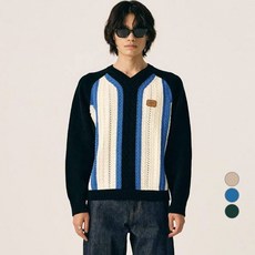 세터 남성용 로잔 브이넥 케이블 니트 패션의류/잡화/남녀 공용 의류 반품 최저가 95,460원