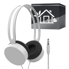 탑피아 간편한 유선 헤드폰, 흰색 가전디지털/음향기기 반품 최저가 4,120원