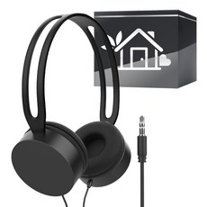 탑피아 간편한 유선 헤드폰, 블랙 가전디지털/음향기기 반품 최저가 4,120원